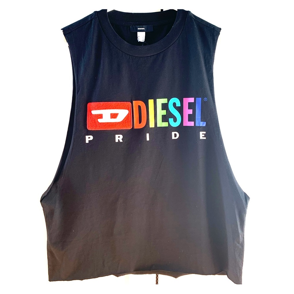 Diesel rainbow locoarm tank top *Pride collection